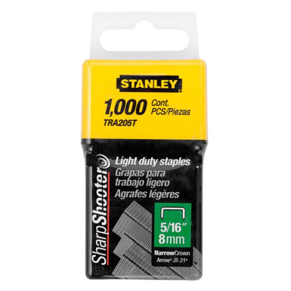 Stanley staples tacker light duty 5/16 inch