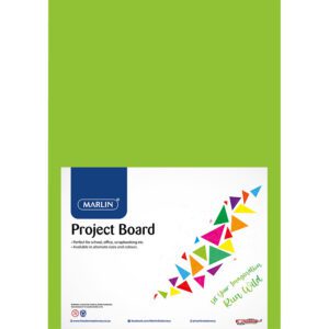 Marlin project board pastel a4 160g green 10's
