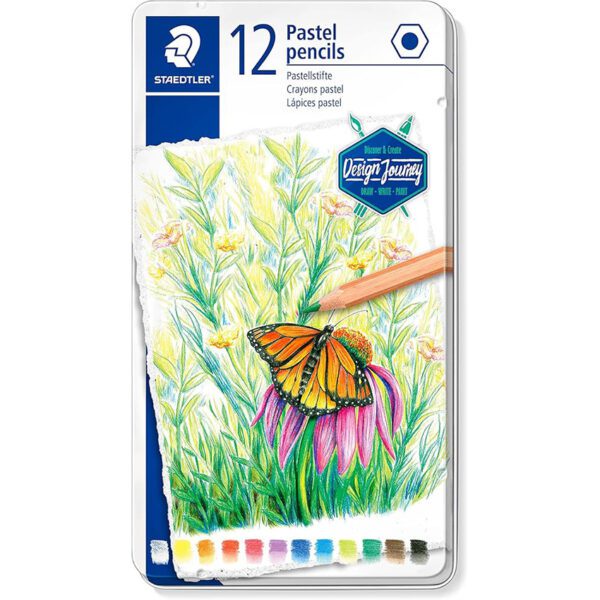 Staedtler pastels chalk full size design journey 12 colour