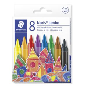 Staedtler crayons wax jumbo noris club 8's