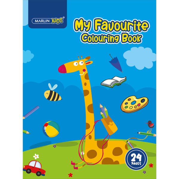Marlin colouring book kids favourite 24pg