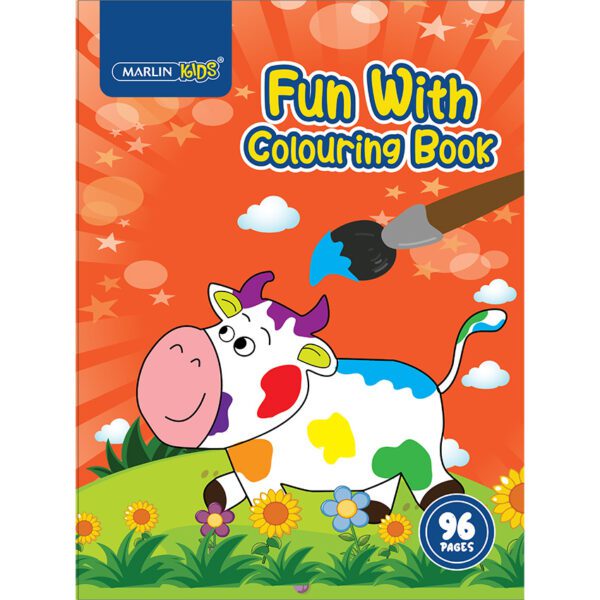 Marlin colouring book kids fun with colouring 96pg