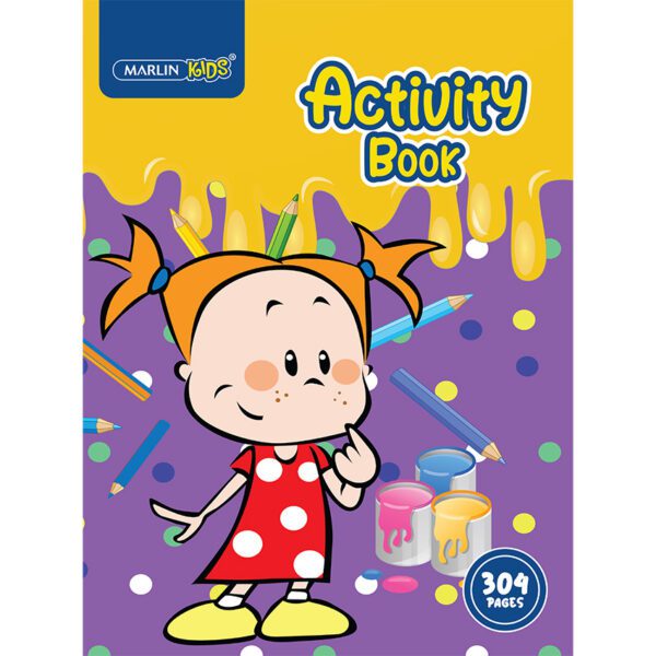 Marlin colouring book kids activity 304ph