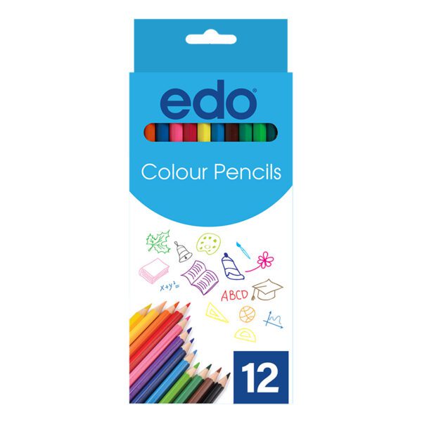 Marlin colour pencil long edo box 12's