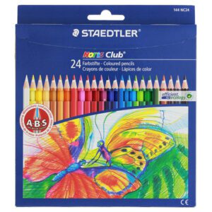 Staedtler colour pencil long noris club box 24's