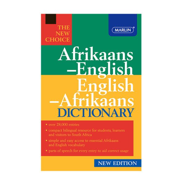 Marlin dictionary new choice english/afrikaans