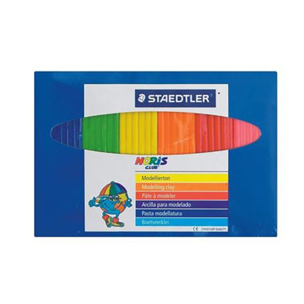 Staedtler modelling clay noris club 100g 6 colour