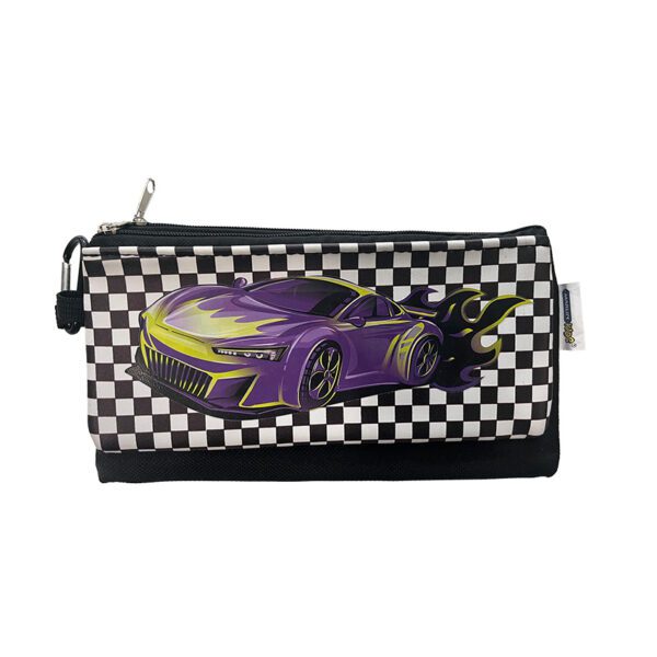 Marlin pencil-bag royalty design 21cm 2 pocket asst