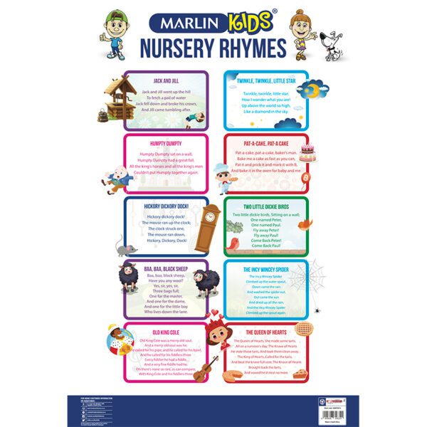 Marlin poster nursery rhymes