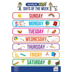 Marlin poster days of the week