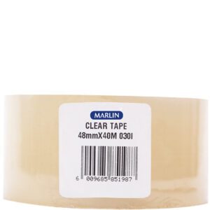 Marlin tape packaging clear 48x50