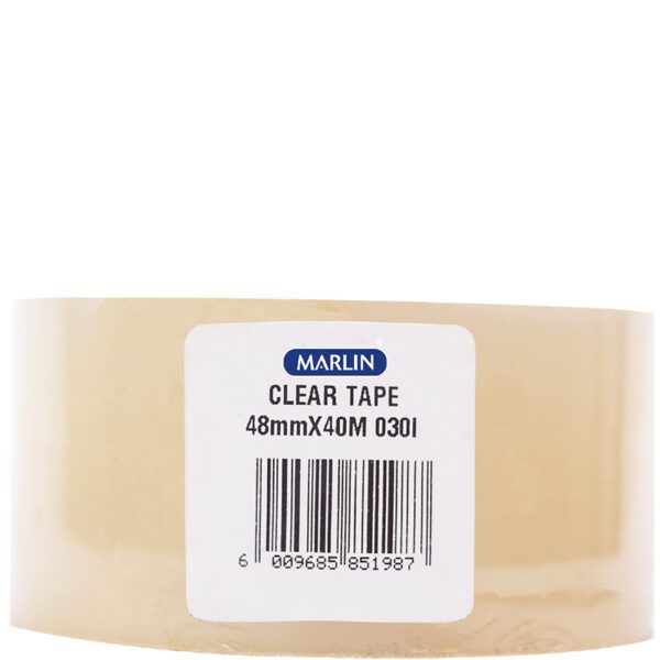 Marlin tape packaging clear 48x50
