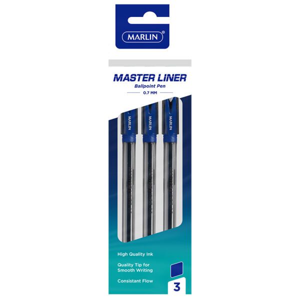 Marlin pen bpn f 0.7 master liner blue crd 3