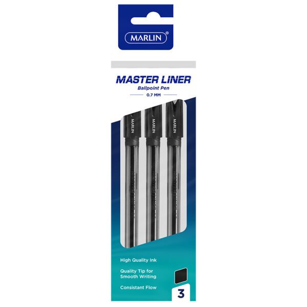 Marlin pen bpn f 0.7 master liner black crd 3