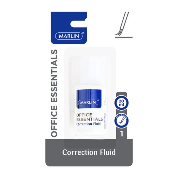 Marlin correction fluid bottle 20ml crd