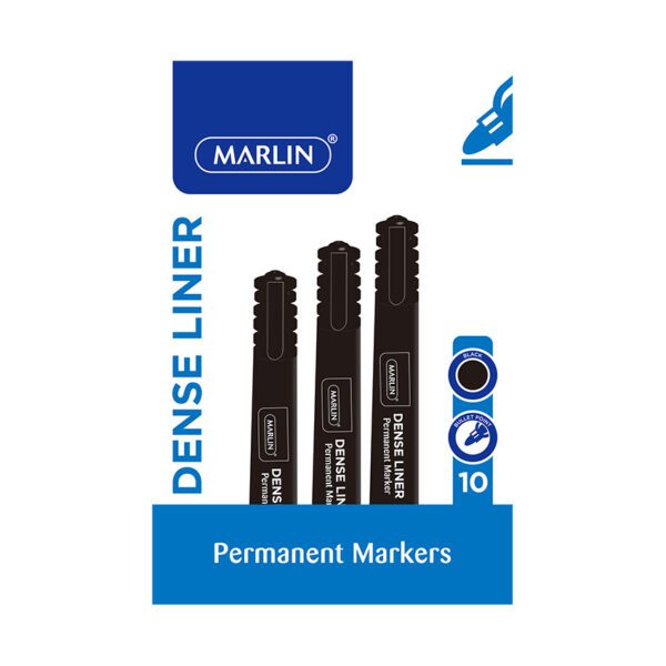 Marlin marker perm bullet m dense liner black 10's