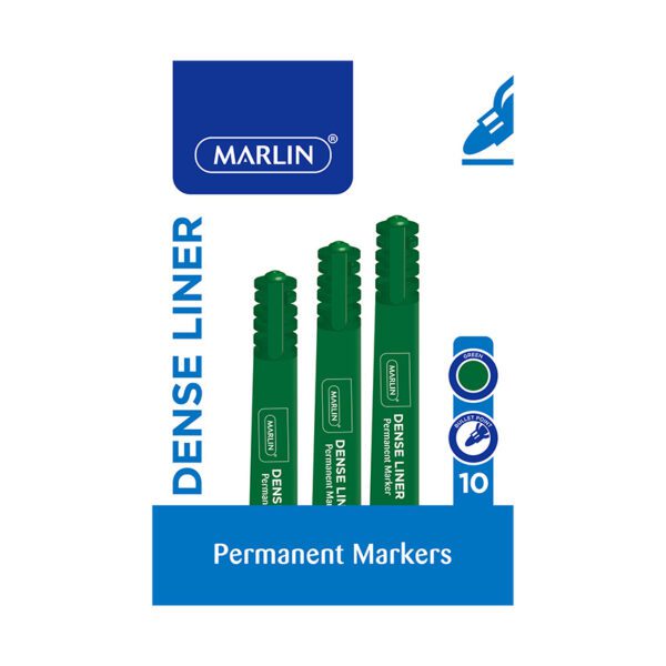 Marlin marker perm bullet m dense liner green 10's