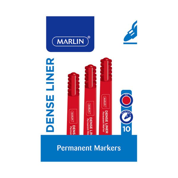 Marlin marker perm bullet m dense liner red 10's
