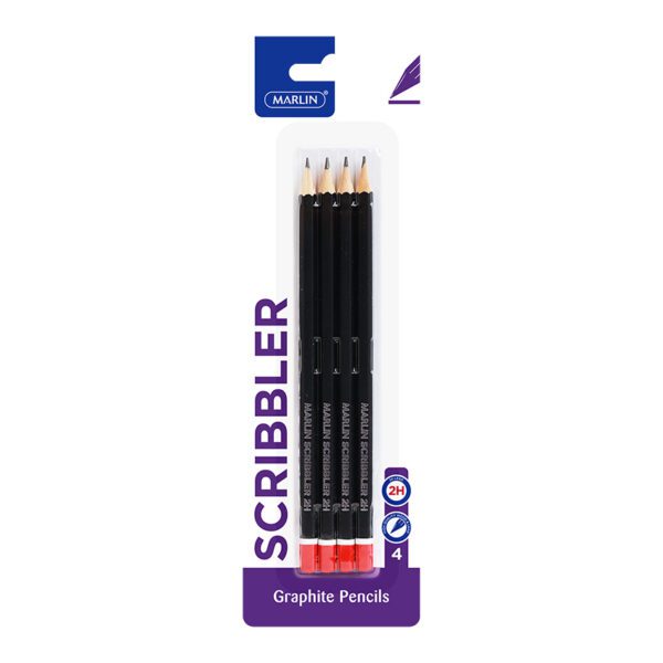 Marlin pencil scribbler graphite 2h crd 4