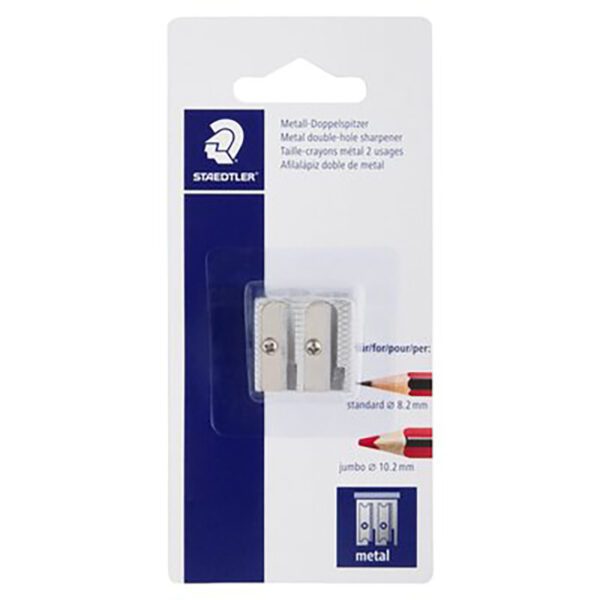Staedtler sharpener metal 2 hole