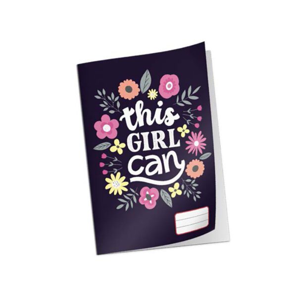 Marlin cover pre-cut paper a4 this girl can 5pk