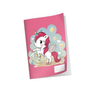 Marlin cover pre-cut paper a4 unicorn 5pk