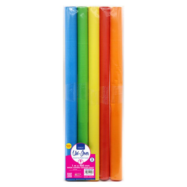 Marlin cover roll 480x1m colour kraft 5pk