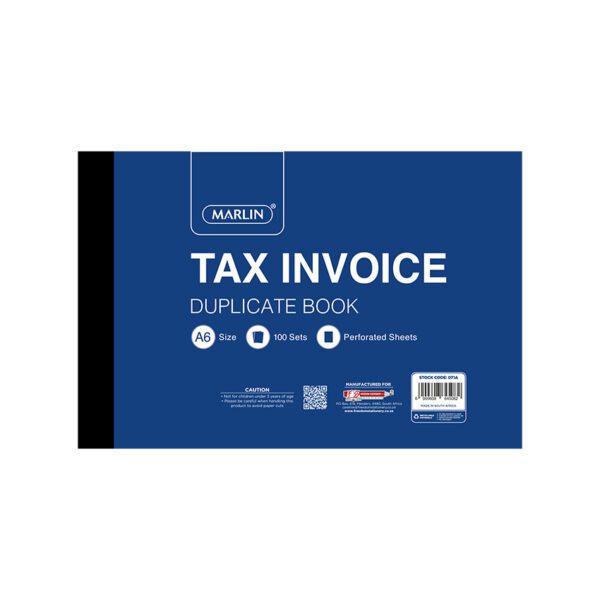 Marlin pcb book a6 invoice dup