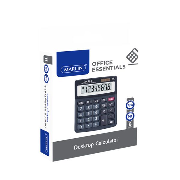 Marlin calculator desktop 8 dig crd