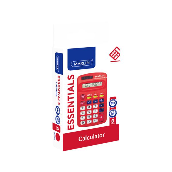 Marlin calculator pocket dummy solar 8 dig