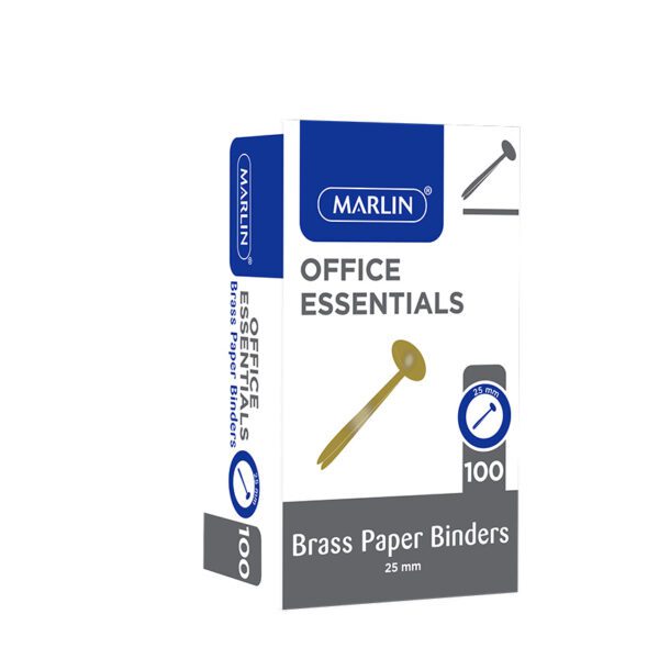 Marlin paper-fastener brass 25mm paper binder