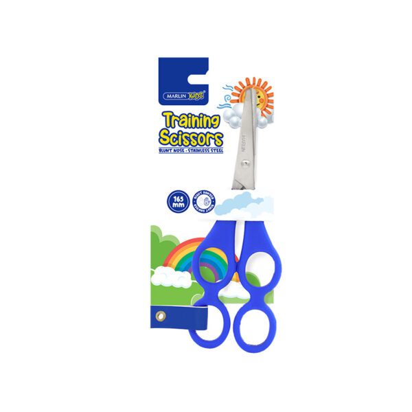Marlin scissors 16.9cm kids training 4 finger