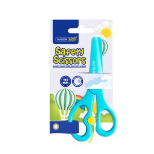 Marlin scissors 13.5cm kids training spring back