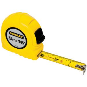 Stanley tape measure industrial 5m