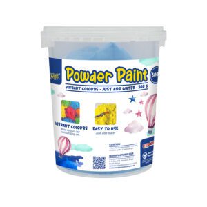 Marlin kids paint powder 500g bucket blue