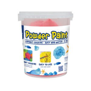Marlin kids paint powder 500g bucket red