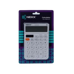 Nexx calculator desktop 12 dig bright white