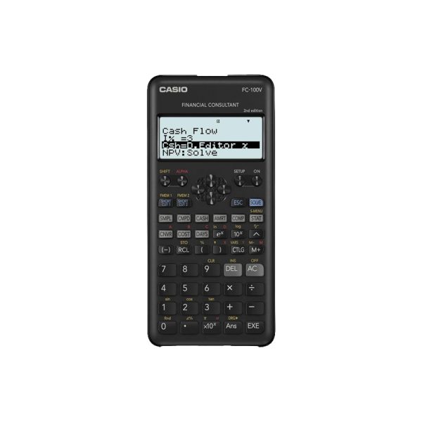 Casio calculator financial 10+2 dig