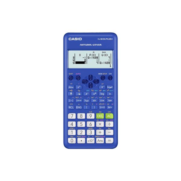 Casio calculator scientific 283 function blue