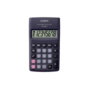 Casio calculator student 8 dig black