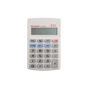 Sharp calculator student basic 8 dig
