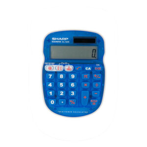 Sharp calculator student quiz 8 dig blue