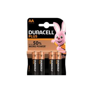 Duracell battery aa alkaline crd 4