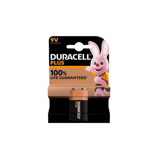 Duracell battery 9v alkaline crd 1