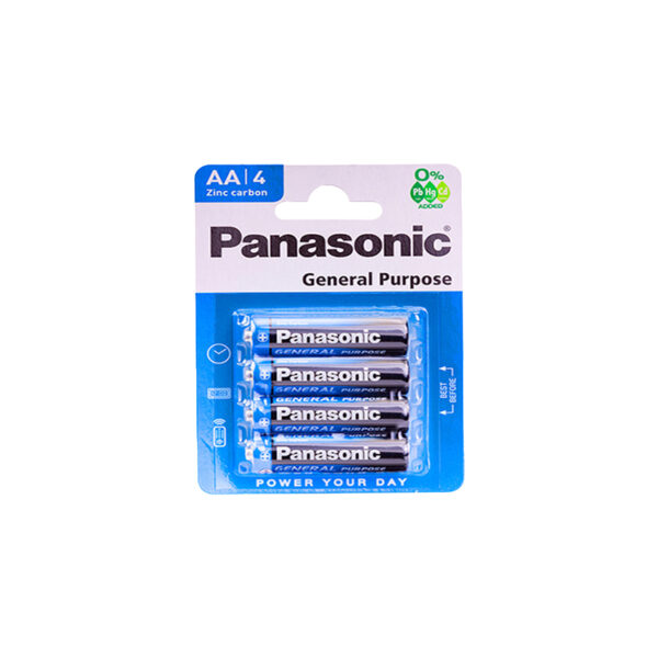Panasonic battery aa carbon zinc crd 4