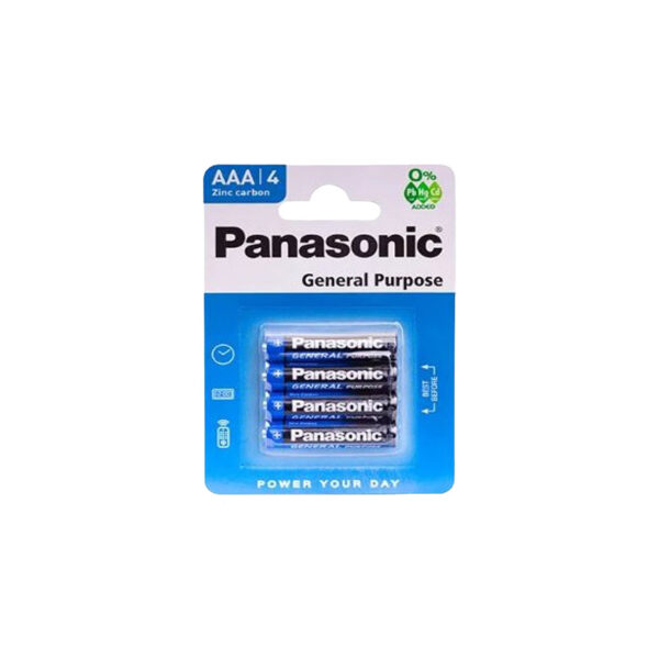 Panasonic battery aaa carbon zinc crd 4