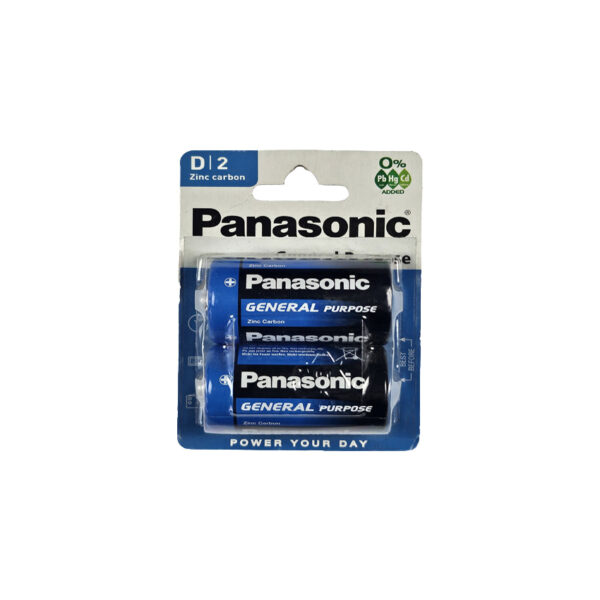 Panasonic battery d carbon zinc crd 2