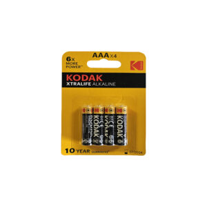 Kodak battery aaa xtralife alkaline crd 4