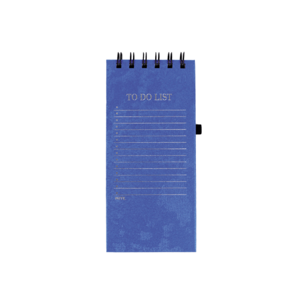 Notebook 84x187 80pg Top Spiral To Do List